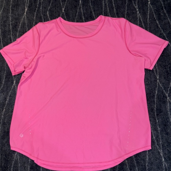 Lululemon High Neck Running & Training Shirt Size 10 - Picture 4 of 6